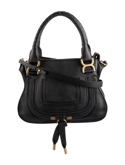 Chloé Marcie Leather Shoulder Bag from ,104.00 